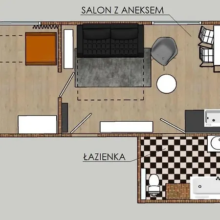 W Sasiedztwie Lasu 1800m Od Morza Apartment